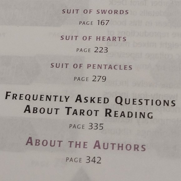 The Instant Tarot Reader: Book *Only* - Picture 7 of 14